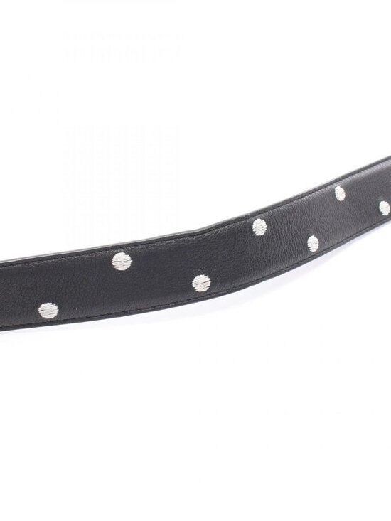 Dior Homme Belt Dot Silver Leather